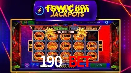 Jogos com bônus e suporte 24h na 190 Bet